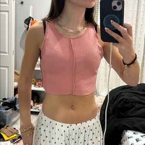 American Eagle Outfitters Pink Women's Tank​